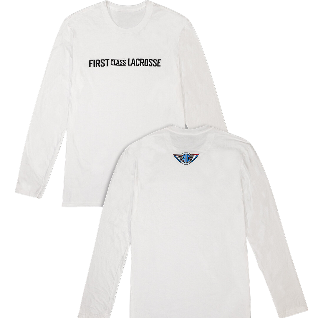 "First Class Lacrosse" Long Sleeve