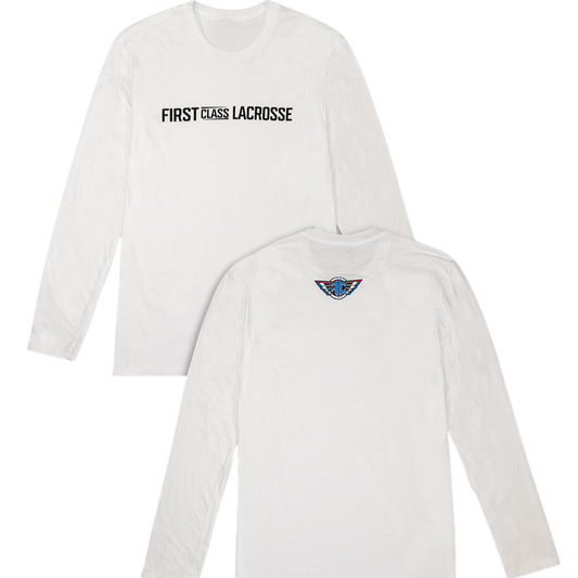 "First Class Lacrosse" Long Sleeve